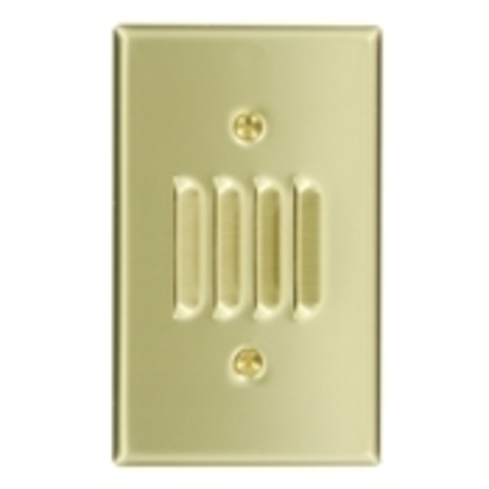 LEVITON Brass 1G Horiz Louvre 81079